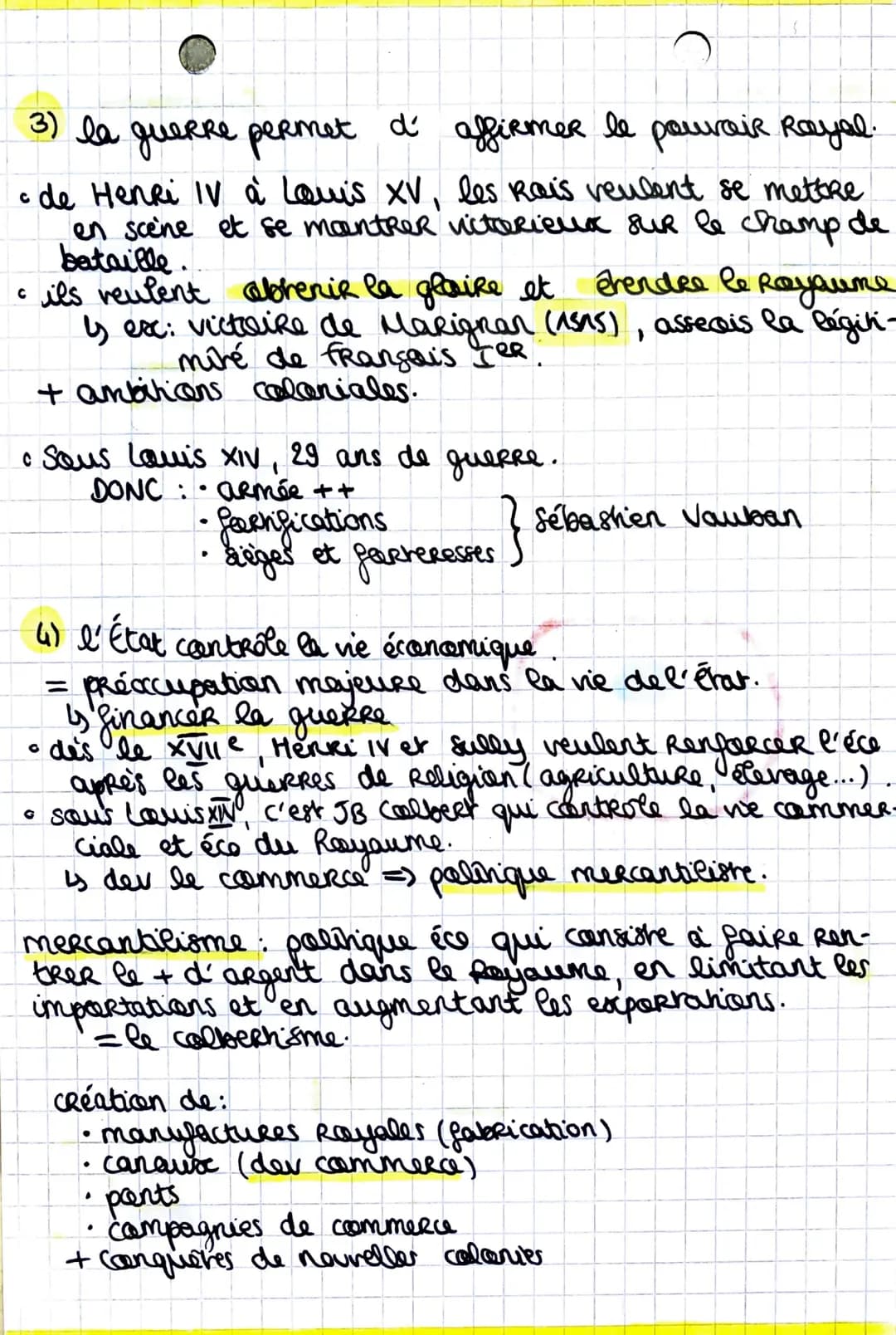 ...histaine
CHAPITRE: I'affirmation de l'Etat en France.
État:
: un gouvernement qui excerce son autorivé sur
un territoire et une populatio