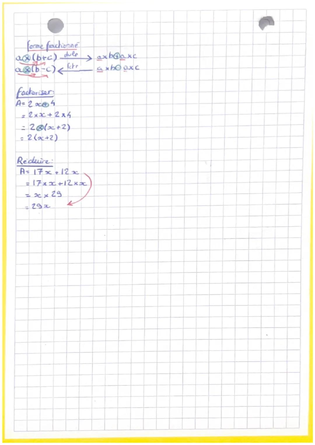 # MATHS

• Caleul littéral.

I- Rappel:

1 Pourquoi litteral

On mene des calculs avec des lettres.

exemple: Dans l'expression littérale 2 