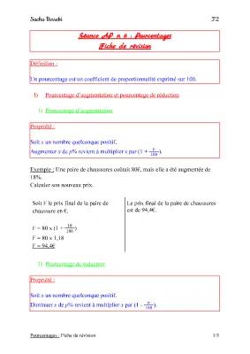 Know Mathématiques - POURCENTAGES - 3eme thumbnail