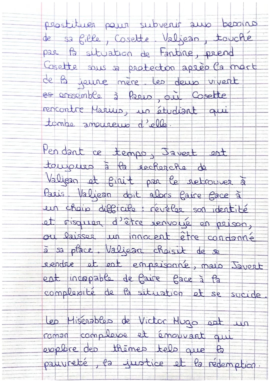 Les misérables de Victor Hugo est une
Ristoire que
se
déroule
la première moitié du XIXe siècle
L'histoire
un
ancien
conditionnelle après
en