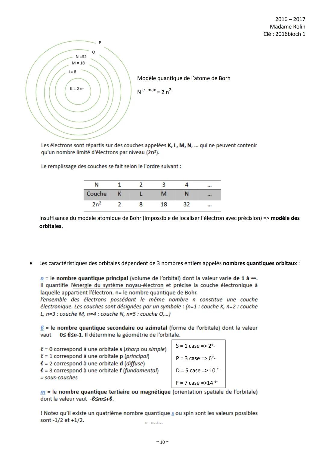 1)
2)
3)
Organisation de l'intro de Biochimie
Introduction (p. 1)
Les constituants de la matière (p. 4)
2.1 L'atome (p. 4)
2.2 Les isotopes 