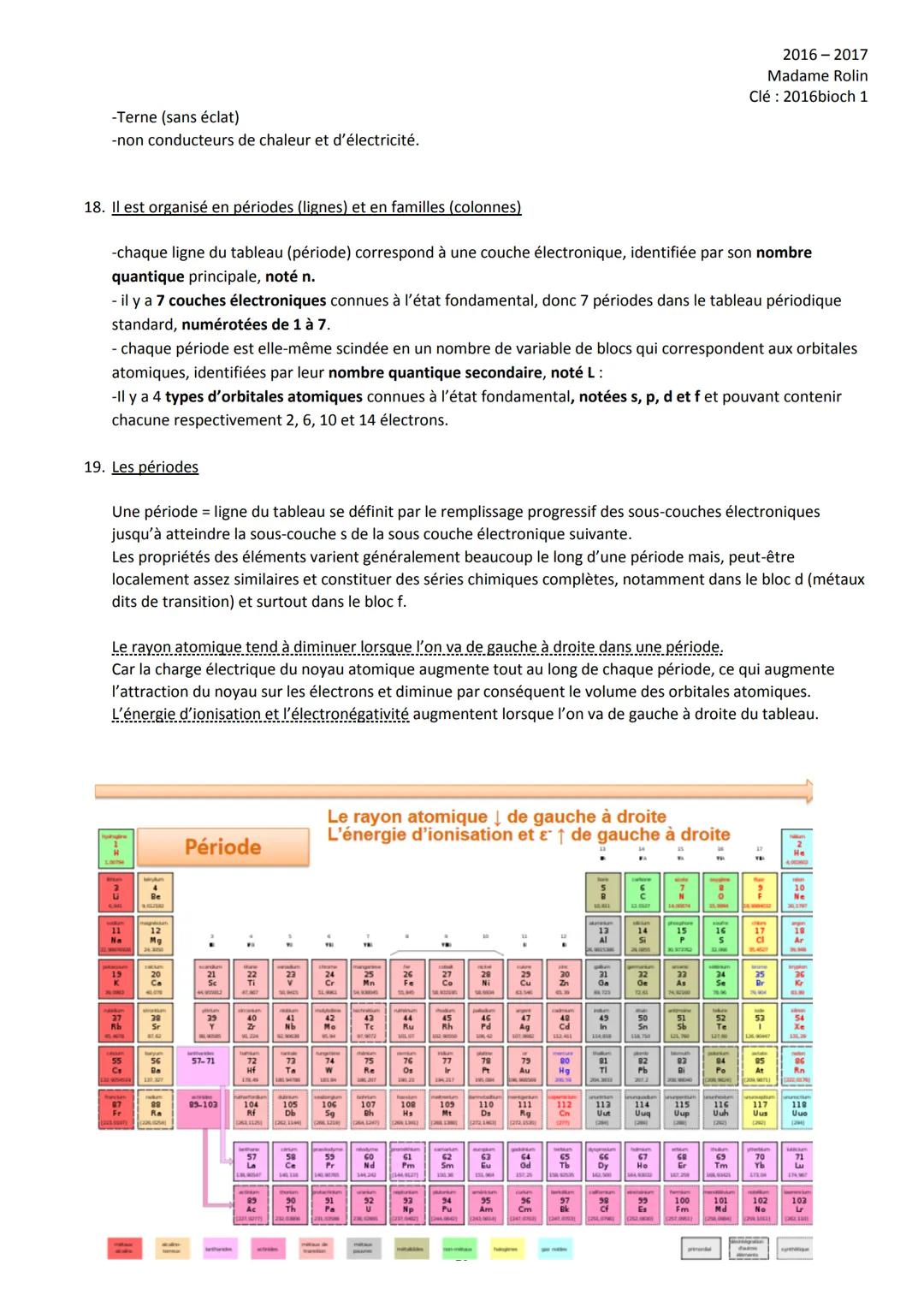 1)
2)
3)
Organisation de l'intro de Biochimie
Introduction (p. 1)
Les constituants de la matière (p. 4)
2.1 L'atome (p. 4)
2.2 Les isotopes 