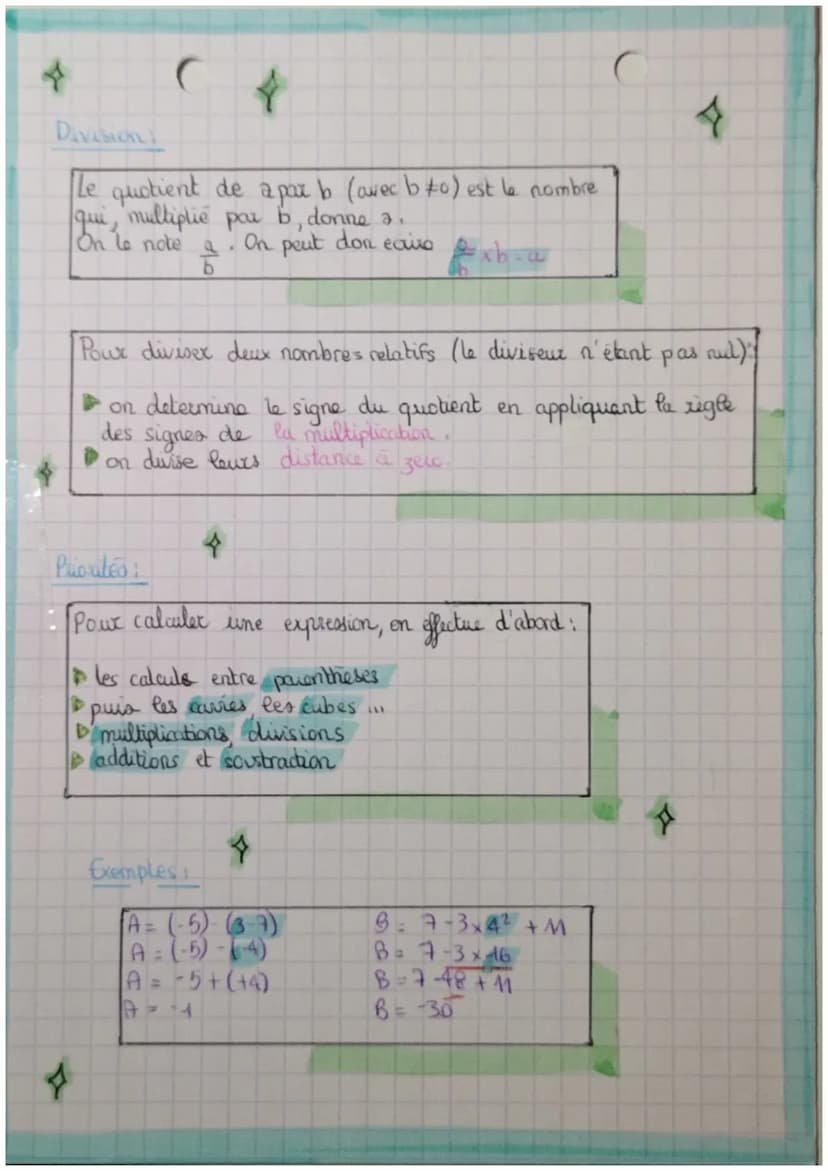 {
Maths - spération sur les
nombres relatifs
Addition:
+
Pour additionner deux nombres relatifs de
même signe :
▶ on ajate leurs distance à 