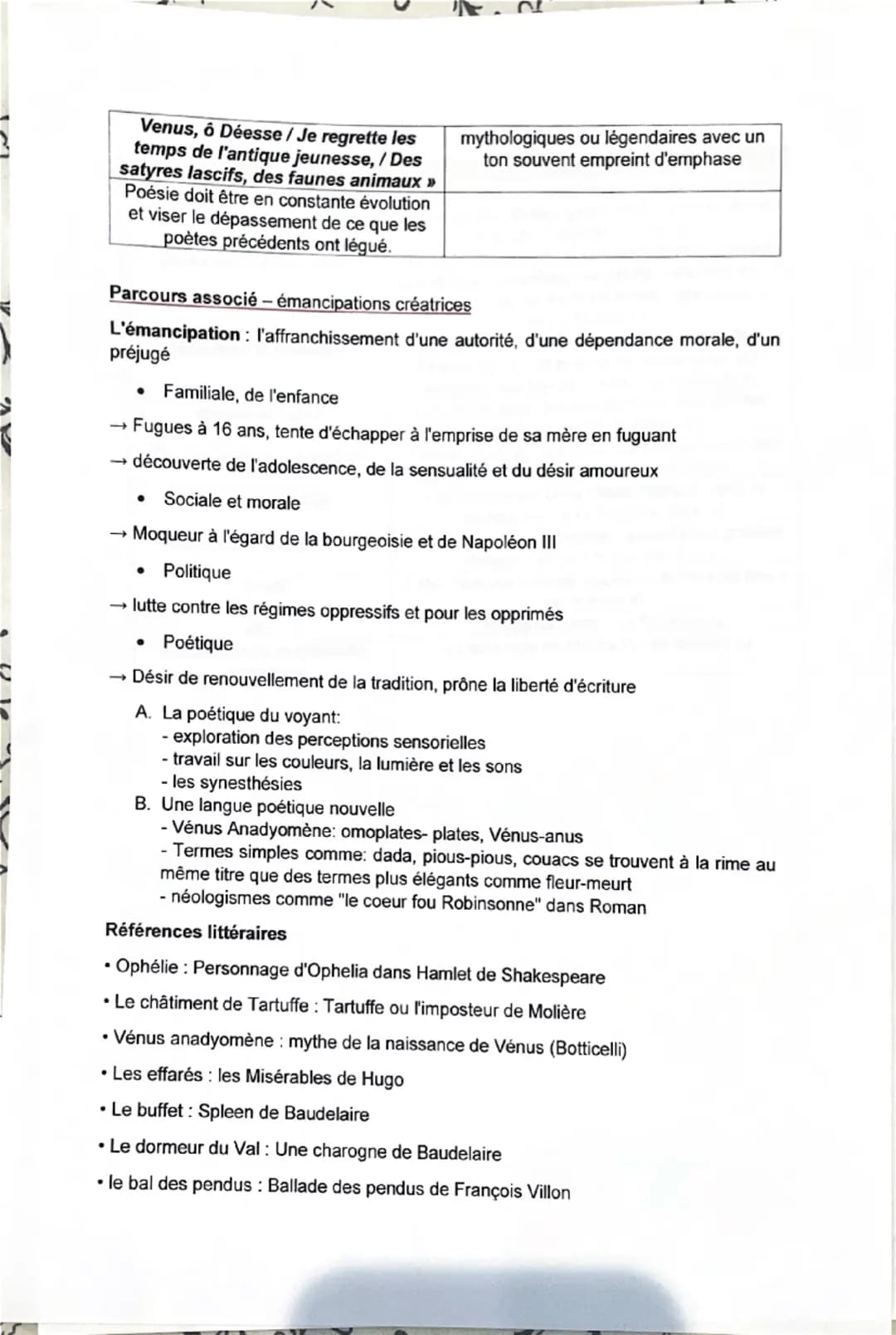 Intro:
Fiche dissertation Les cahiers de Douai
Arthur Rimbaud, né dans les années 1850, est l'auteur du célèbre vers « On n'est pas
sérieux 