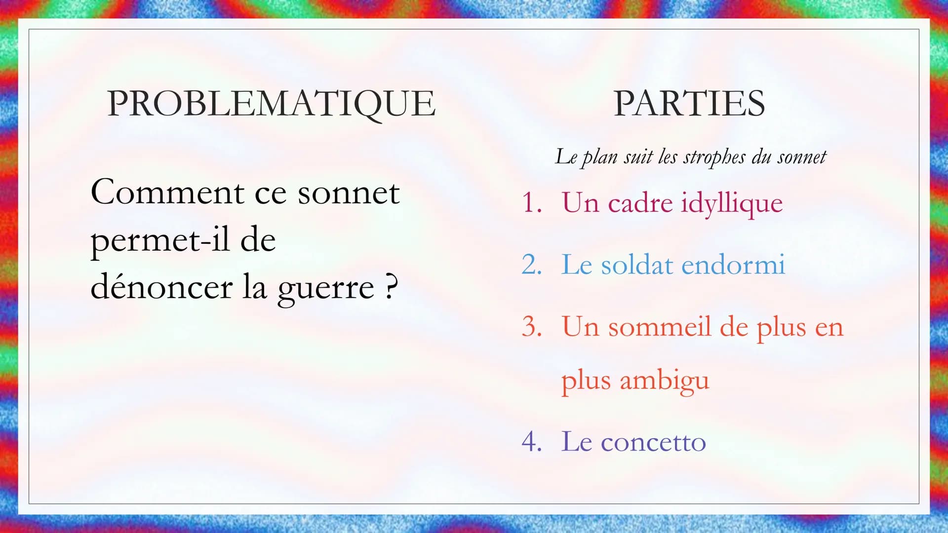 LE DORMEUR DU
VAL
Auteur Arthur Rimbaud
:
Date: 1870
Recueil Les Cahiers de
Douai
Parcours émancipation
:
créatrice INTRODUCTION
。 En juille