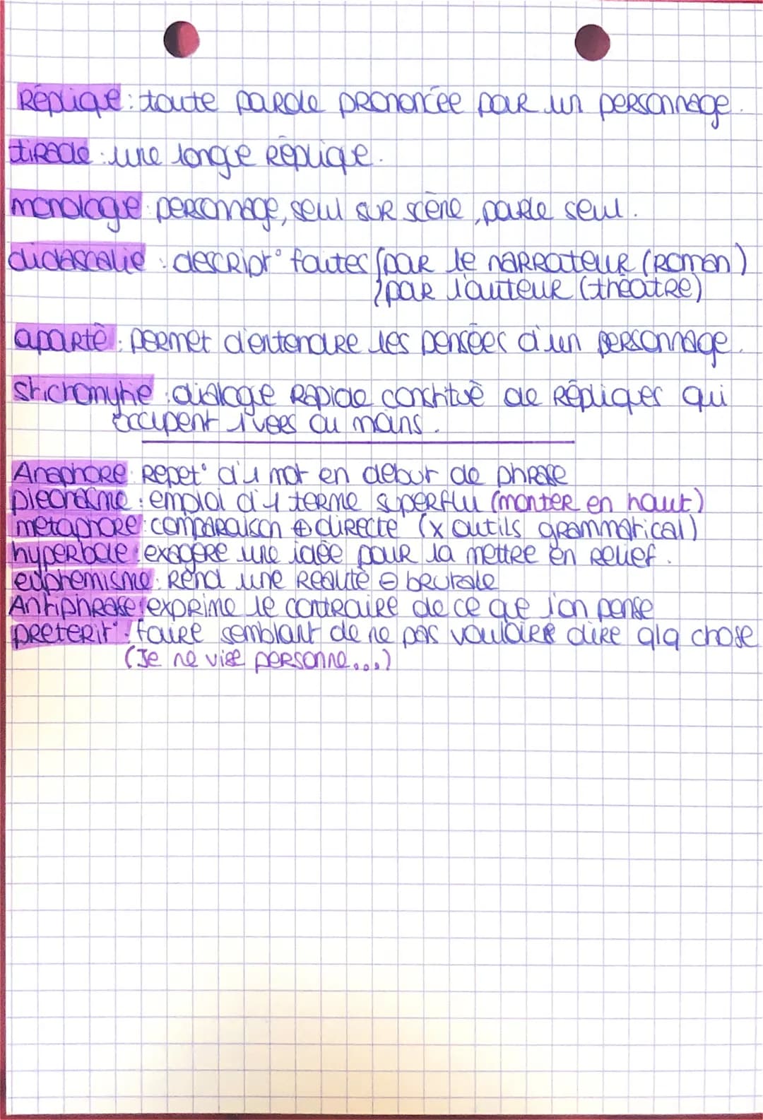 ROMAN vocabulaire
Langage Romanesque:
Narrateur: celui qui Raconte l'histoire
interne → quand il fait partie de l'histoire
externe >>
cadure