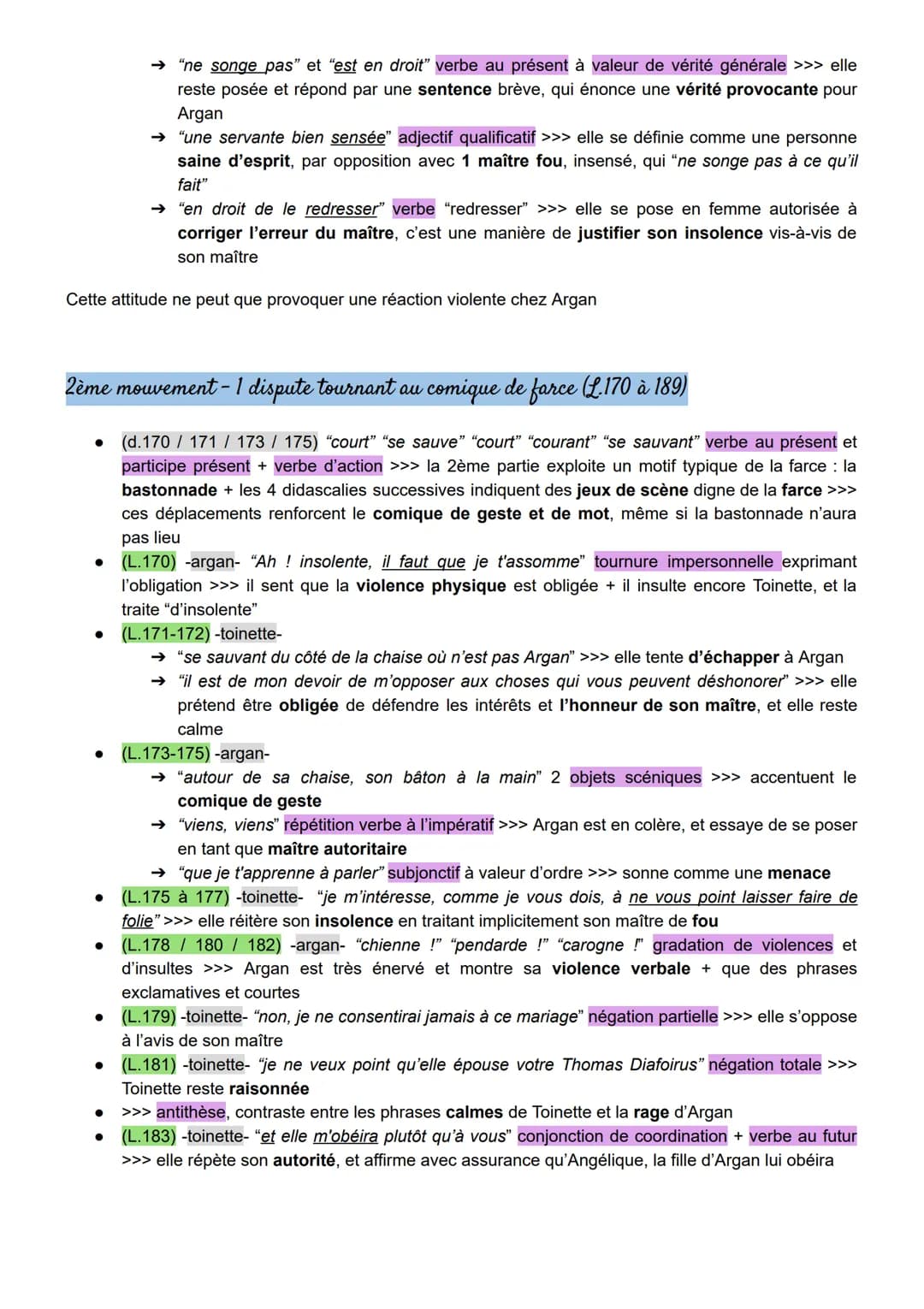Parcours associé: Spectacle et comédie (texte 3)
Introduction
Scène 5. Acte 1. Le malade imaginaire
Le malade imaginaire est une comédie-bal