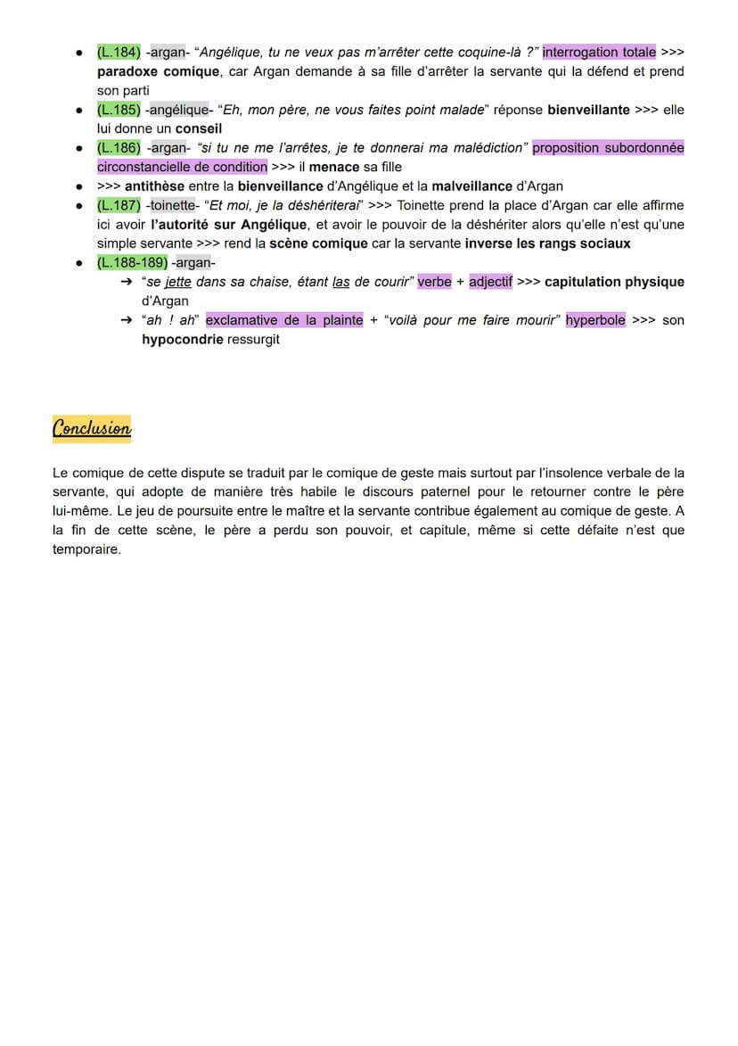 Parcours associé: Spectacle et comédie (texte 3)
Introduction
Scène 5. Acte 1. Le malade imaginaire
Le malade imaginaire est une comédie-bal