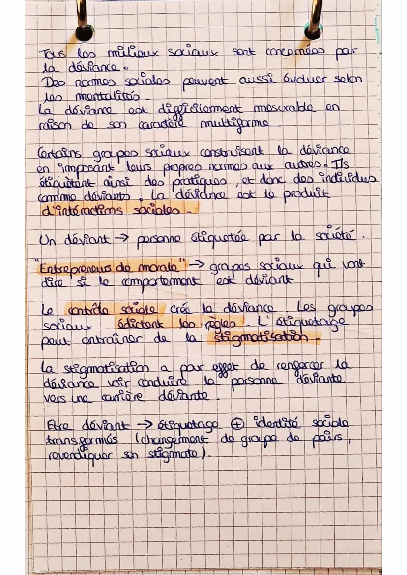 ses
يوسف
هوب
par
La sociologie étudie les comportements sociaux
dos individus vivant en société. Une société se
Caractérise l'existence de n