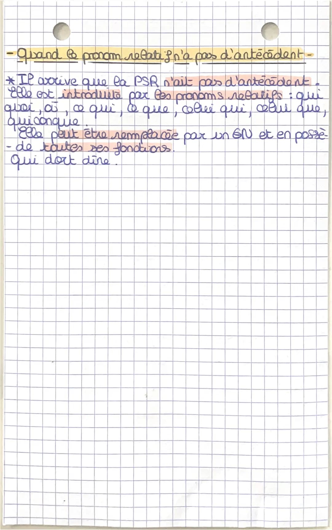 dia proposition subordonnée relative
* La PSR est introduite par un pronom relatif (que,
que, quoi, don't, as, lequel et ses composés) que
a