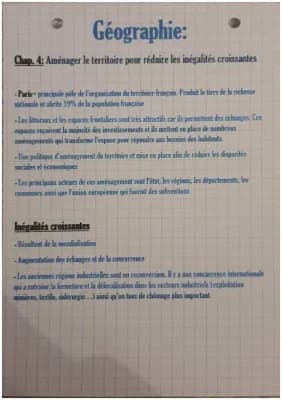 Know Aménager le territoire pour réduire les inégalités croissantes thumbnail