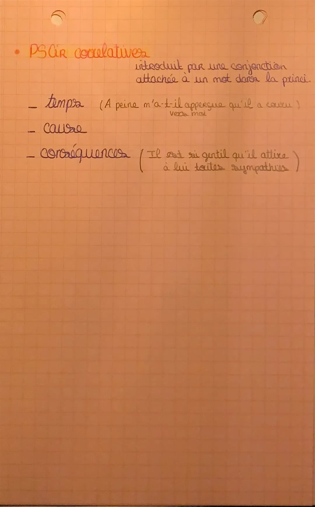 • AsEiR 3 GAC
PSCR conjonctive
tempes
causae
1
1
- concession
comparaison
condition
1
(il n'est pas mort, puisque qu'il)
xocapice caute
cons