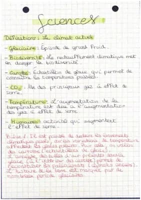 Know Les changements climatiques actuels et passés  thumbnail