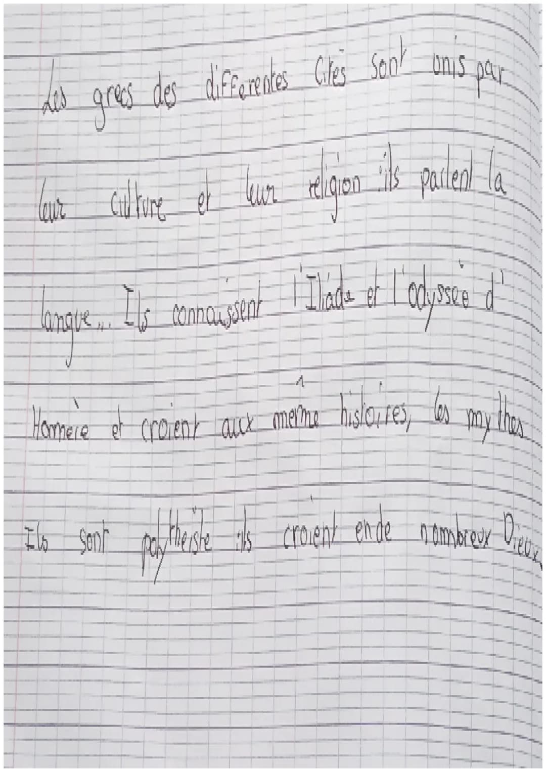 Le monde des cités grecques
Comment est organisé le monde des Grecs?
1 Quels sont la nature et le thème
du document 1?
C'est une reconstitut