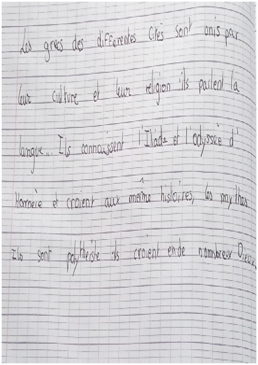 Le monde des cités grecques
Comment est organisé le monde des Grecs?
1 Quels sont la nature et le thème
du document 1?
C'est une reconstitut