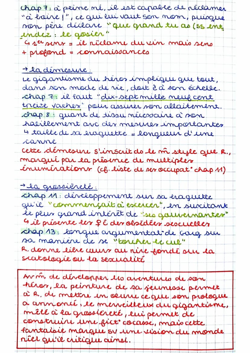 GARGANTUA
François Rabelais
"
→ public en 1534, sous l' l'anagramme
Alcofribas Nasier" pr échapper à la censure
oeure all croisement des gen