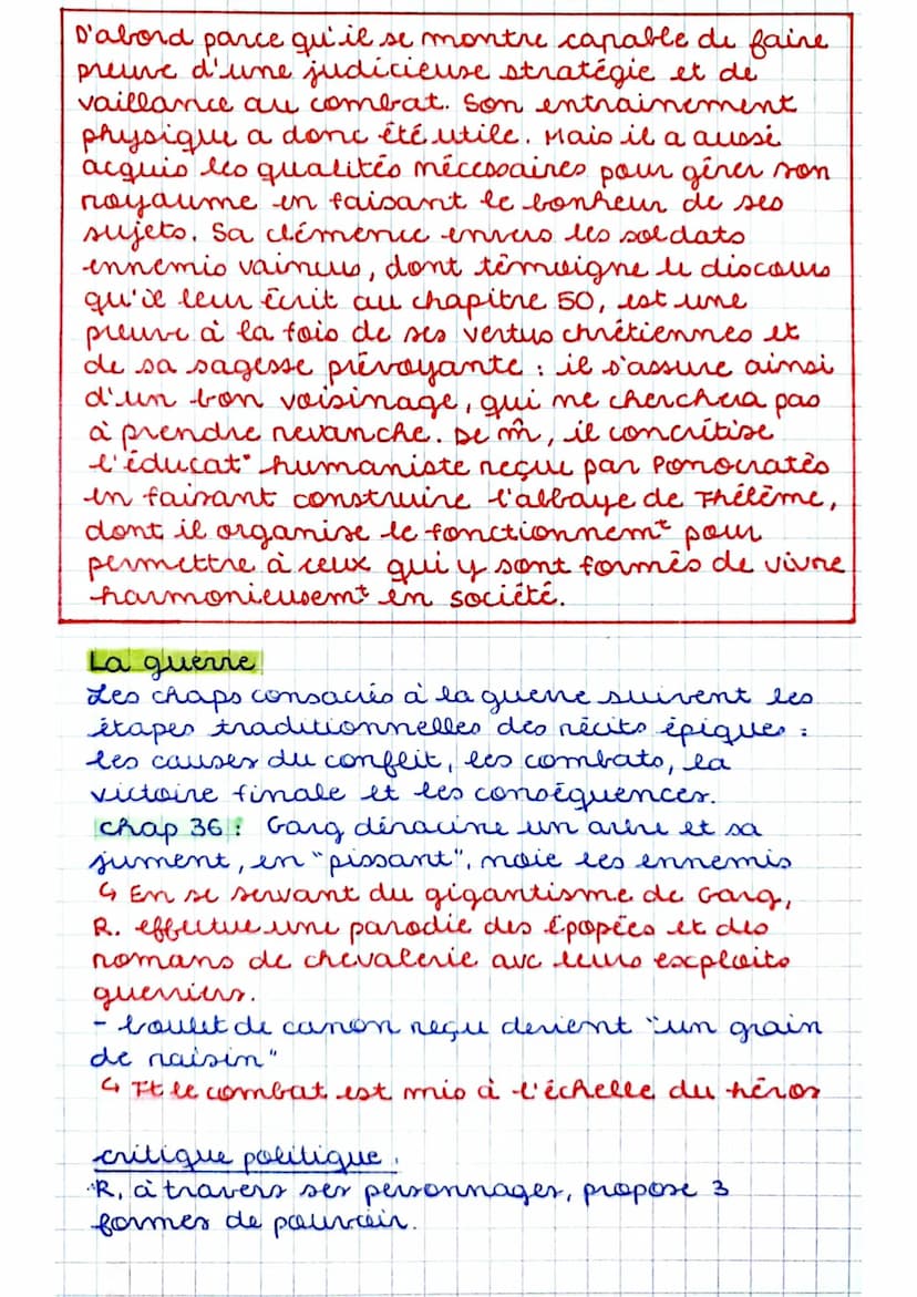 GARGANTUA
François Rabelais
"
→ public en 1534, sous l' l'anagramme
Alcofribas Nasier" pr échapper à la censure
oeure all croisement des gen