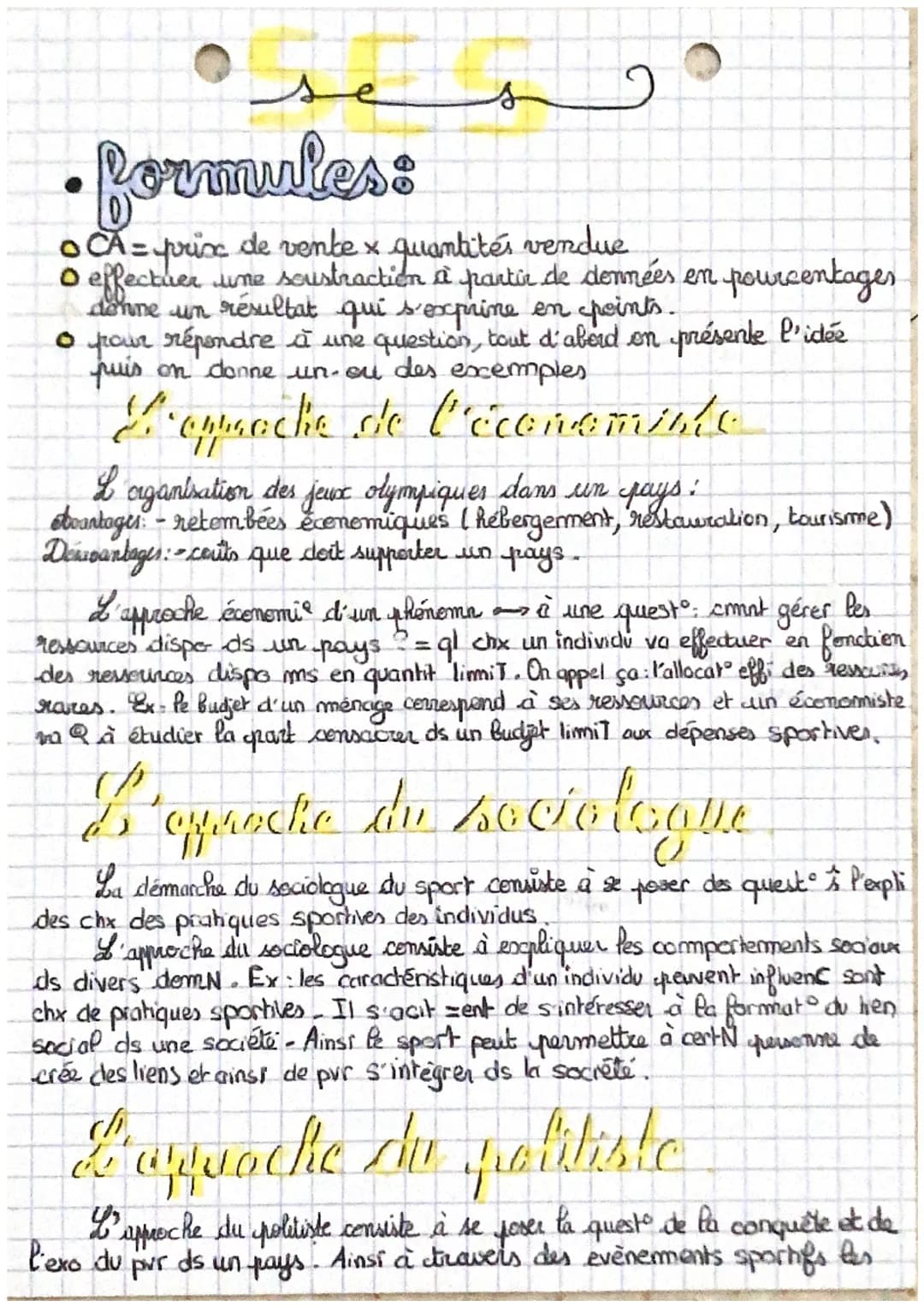 s
formules:
。CA = prix de vente x quantités vendue.
o effectuer une soustraction à partir de données en pourcentages
donne un résultat qui s