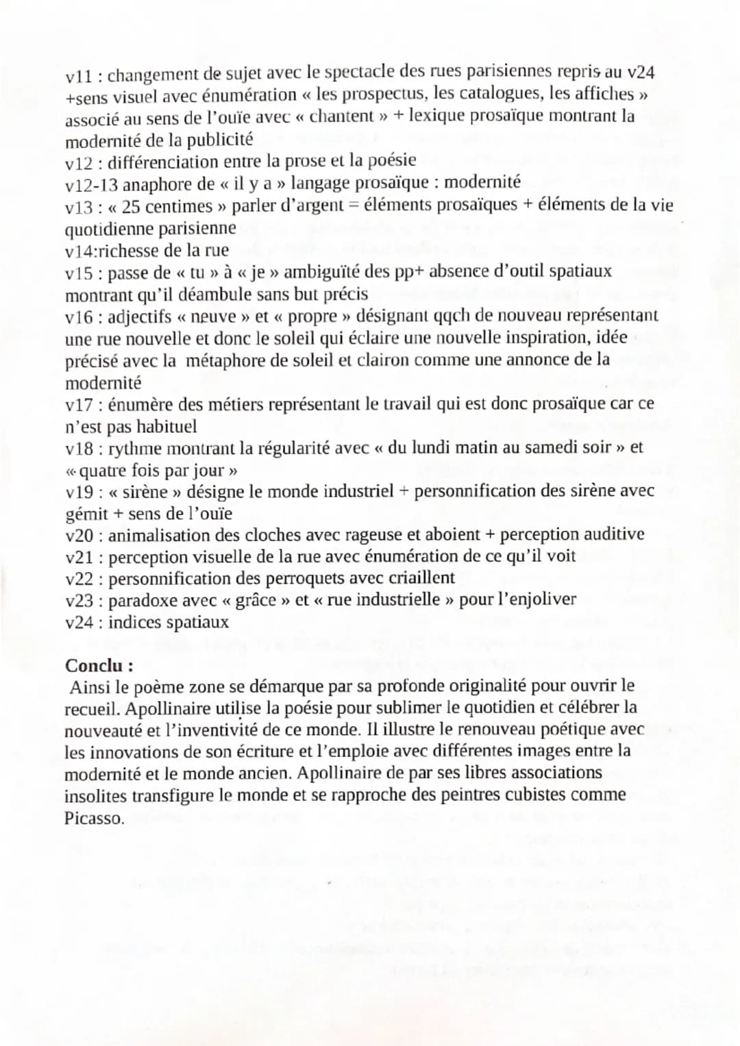 << Zone »>, Alcools, Apollinaire
Intro :
<< Zone » est un poème extrait du recueil Alcools d'Apollinaire datant de 1913.
Guillaume Apollinai
