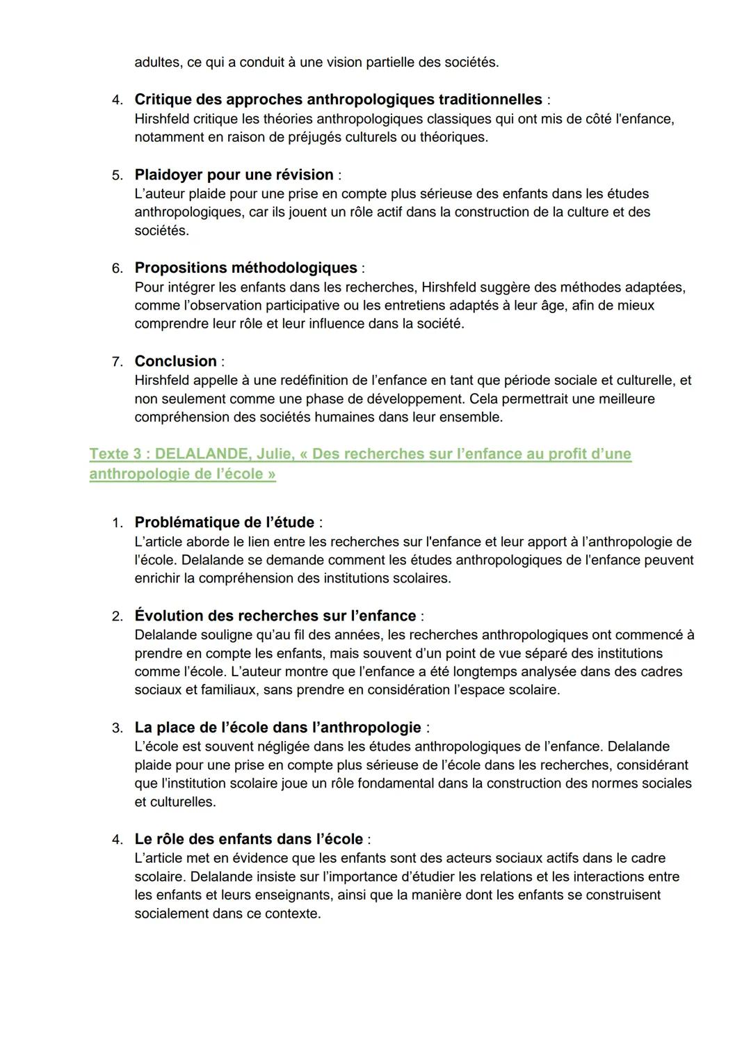 --- OCR Start ---
Anthropologie de l'éducation
1. Introduction à l'anthropologie de l'éducation
1. Définition des termes clés :
• Anthropolo