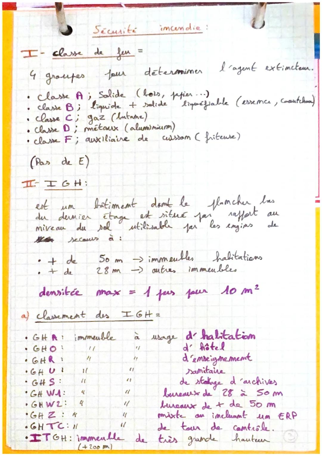·
I- classe de
l'agent extincteur.
4 groupes
four
Classe A Solide (bois, papier...)
classe B; liquide + solide liquéfiable (essence, caoutch