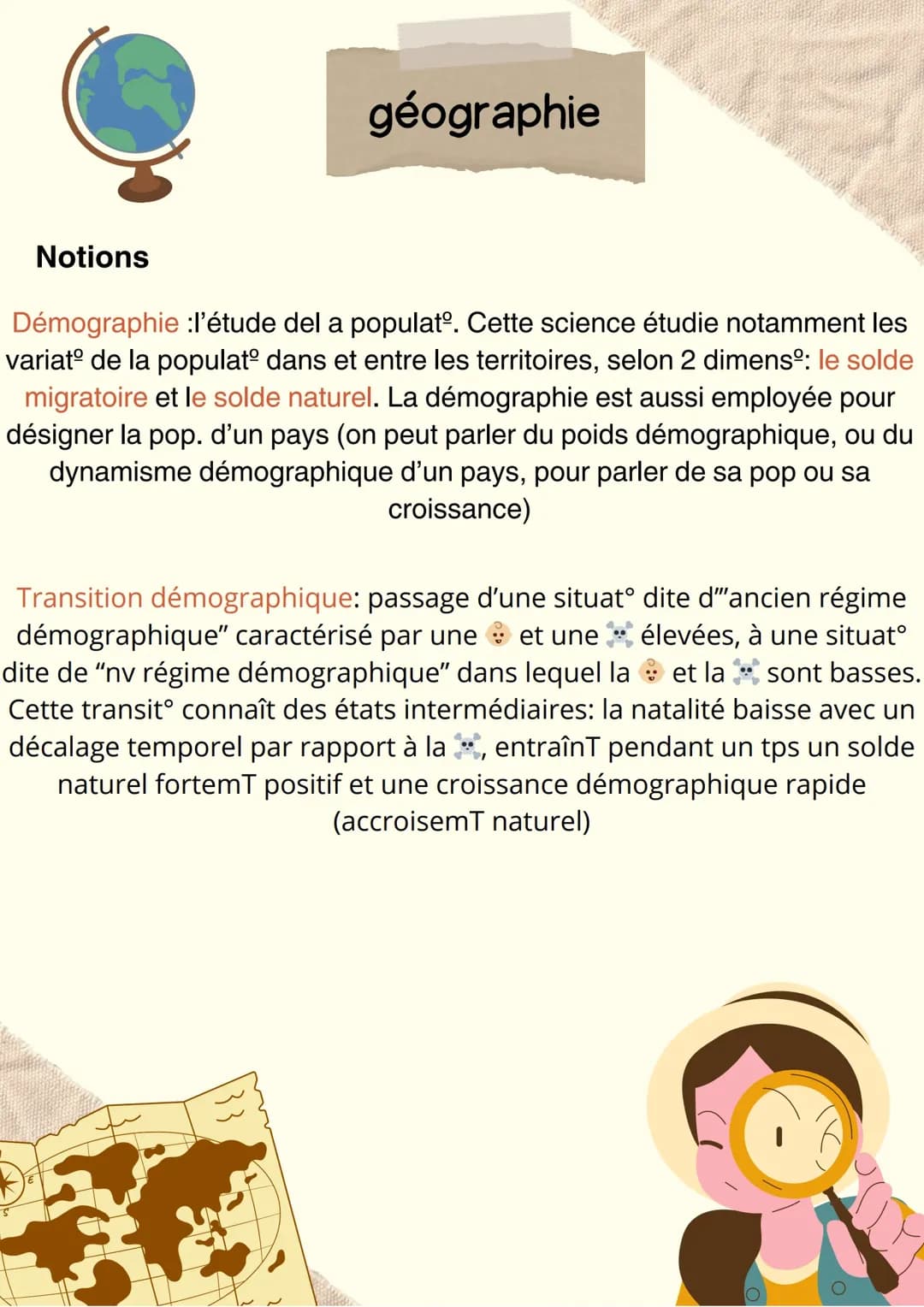 Des trajectoires démographiques différenciées: les défis du nombre et du vieillissement