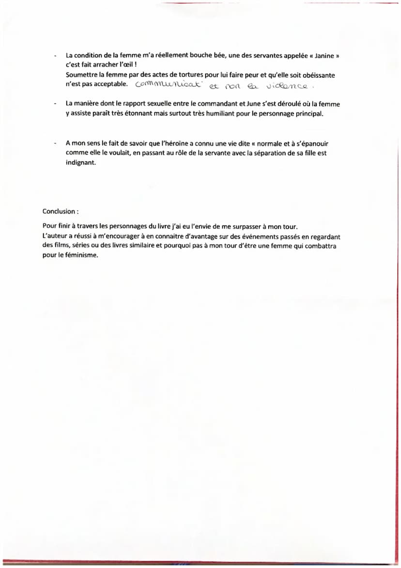 Lecture cursive: La servante écarlate, Margaret Atwood
Écrire et combattre pour l'égalité
La servante écarlate date de 1985, écrite par Marg