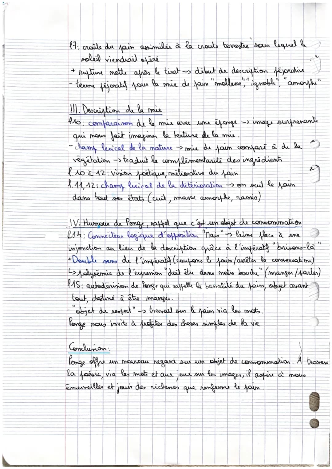 1
Le Pain
Introduction:
Francis Ponge, né en 1899.
Recevil: Le Parti pris des choses, 1942
Parcours : Alchimie poétique: la boue et l'as
Ver