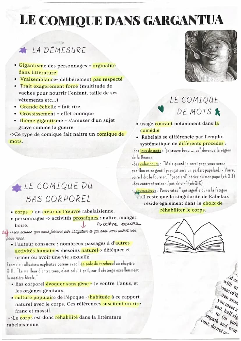 COMIQUE QUI
DÉNONCE
• Dénoncer les abus de pouvoir de rois
épris de conquête ou les contraintes
archaïques d'une église sous l'emprise
de la
