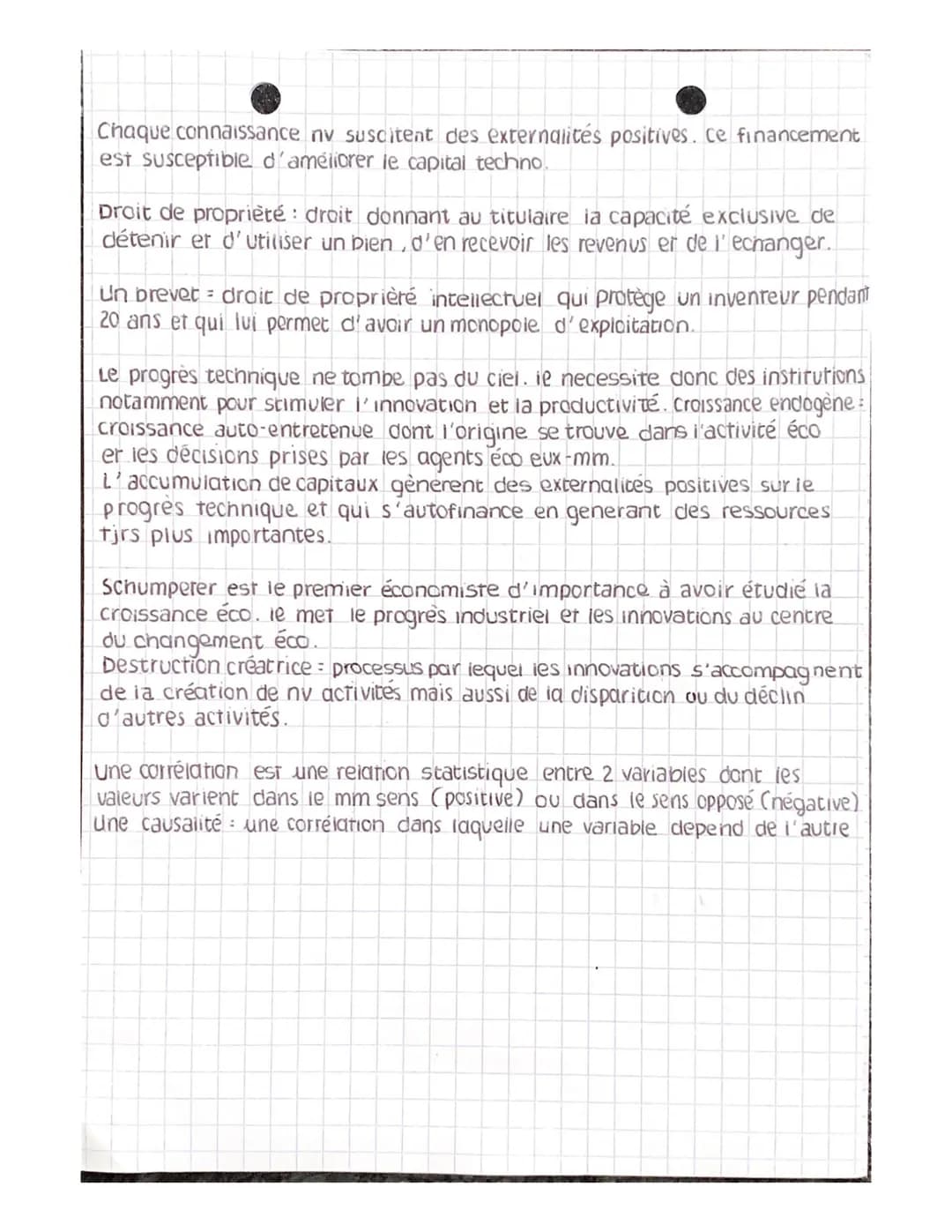 CHAPITRE 1
I. La croissance éco et ses explications:
A. La croissance économique définition et méthode de mesure
1. Le PiB un indicateur de 