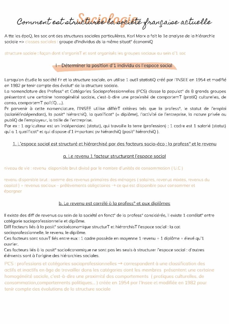 Know Comment est structurée la société française actuelle ?  thumbnail