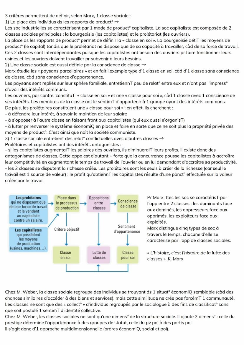 Comment est structurée la société française actuelle
A tte les époq, les soc ont des structures sociales particulières, Karl Marx a fait la 