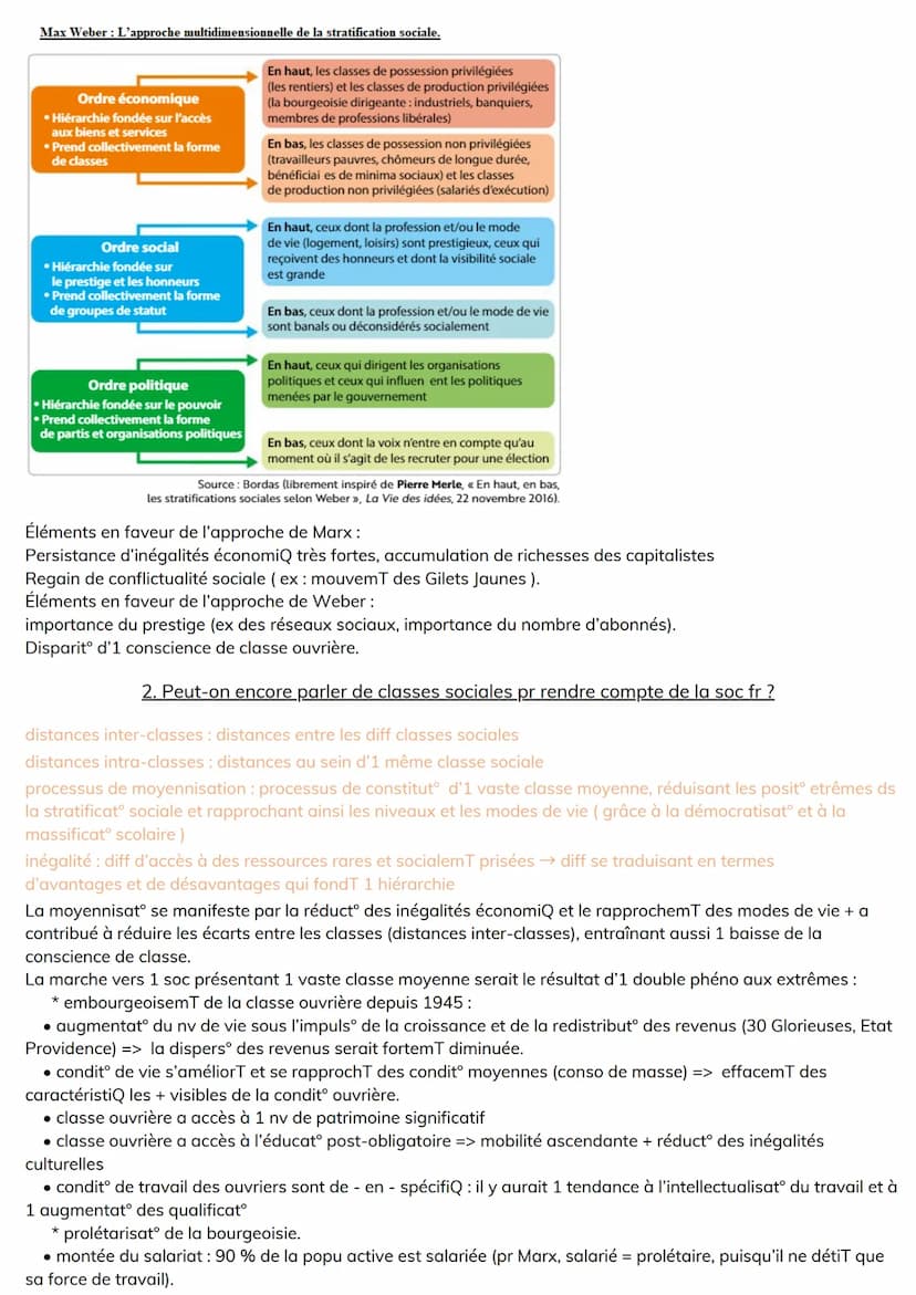 Comment est structurée la société française actuelle
A tte les époq, les soc ont des structures sociales particulières, Karl Marx a fait la 
