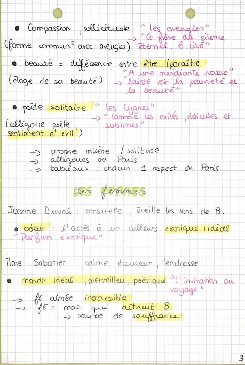 parcourt: I'alchimie poètique: la boue et l'or
plan possible:
→>>>
les fleurs de
mal
I LOR
L'ideal, le beau, 1'8 le
lyrisme
les femmes
• 6 s