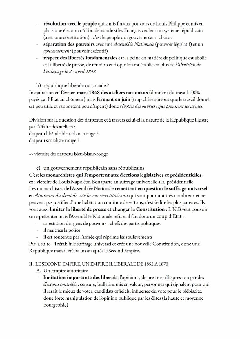 La difficile entrée de la France dans l'âge démocratique
1848-1914
INTRODUCTION
Depuis 1789 les relations politiques sont tendues mais depui