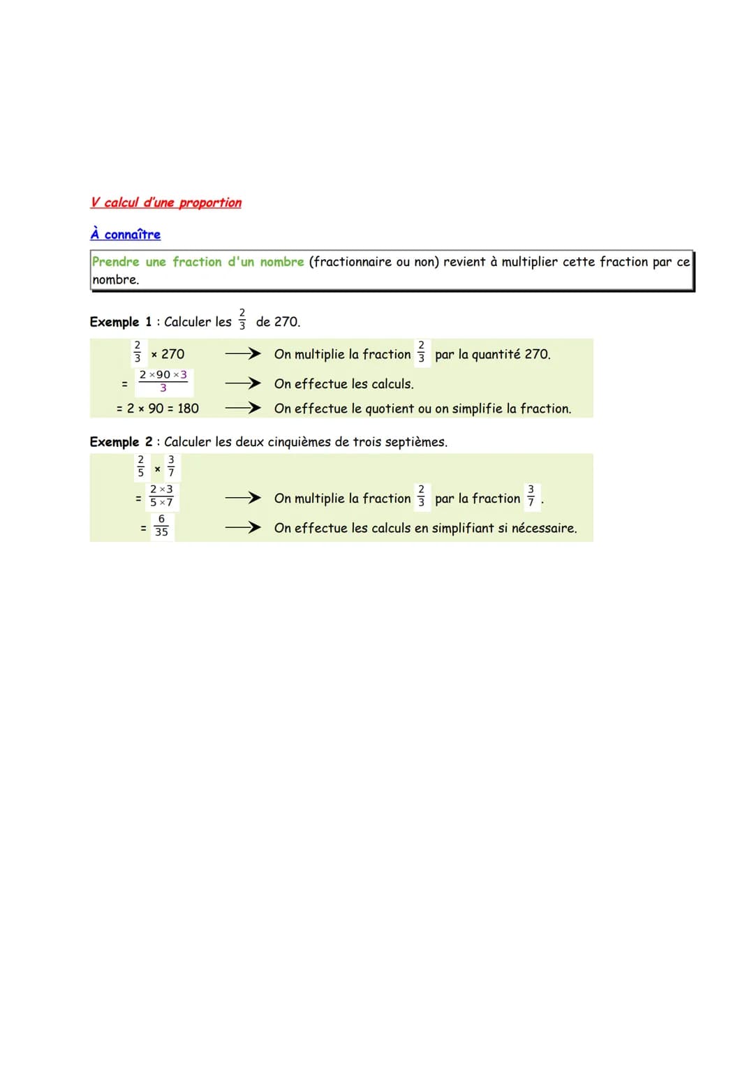 I Nombres en écriture fractionnaires rappels.
a et b sont deux nombres, avec b‡ 0
Le quotient a: b de a par b est le nombre qui multiplié pa