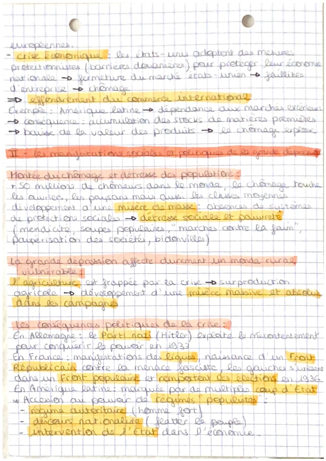 Chapitre C
terminale
L'impact de la crise de 1929: déséquilibres économiques et sociaux
Definitions
HISTOIRE
action
est une part d'
société
