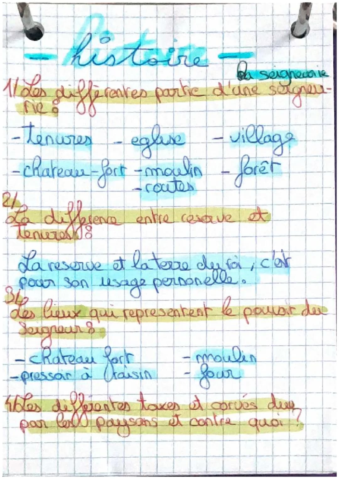 la seigneurie