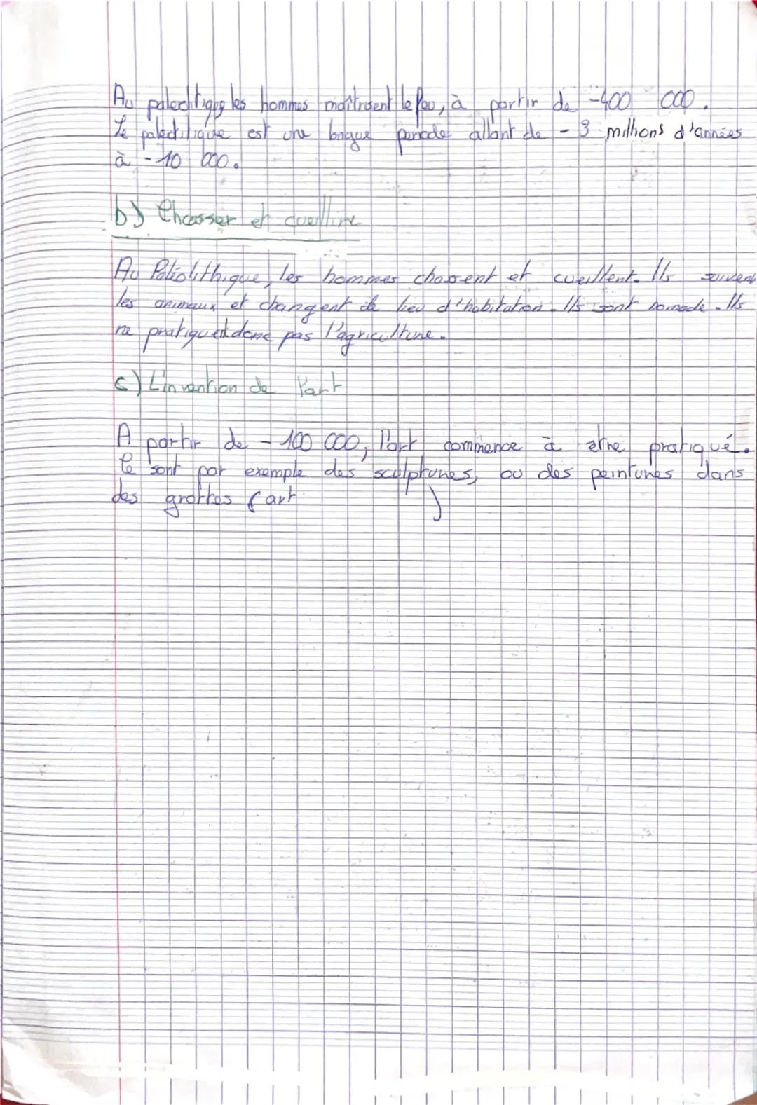 ## Les débuts de l'humanité

Chapitre 1 les débuts de l'Humanité

| Raconter et Expliquer | Dater | Définir les mots suivants |
|---|---|---