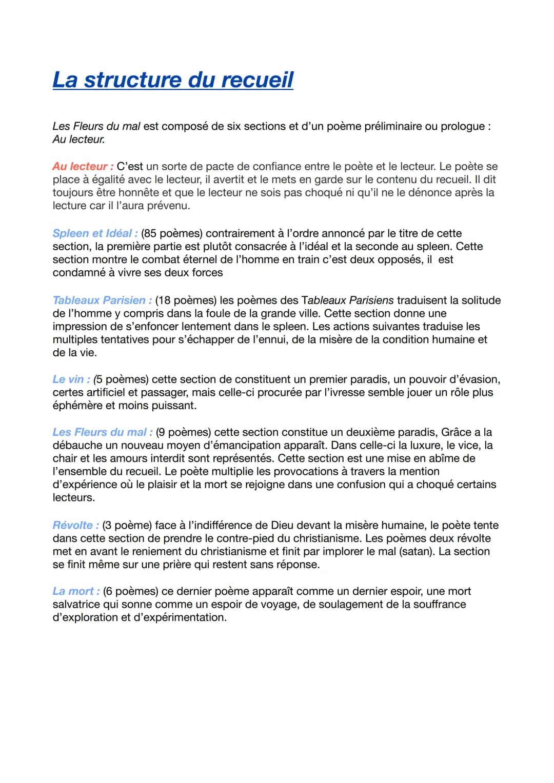 LES FLEURS DU MAL
de Charles Baudelaire
{8}
at DOSSIGRAL
CLASSICOLYCÉE
Les Fleurs du mal
Charles Baudelaire
CHARLES BAUDELAIRE
GUVRE
Nouveau