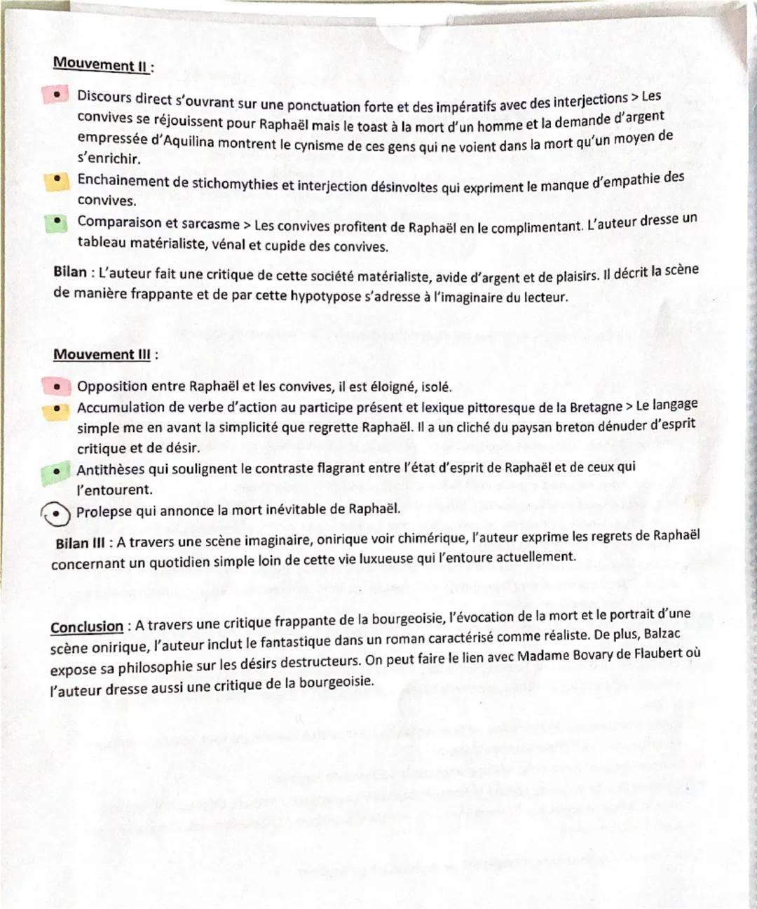 # E.L n°6: L'action fantastique de la Peau : désir et mort

Introduction : Honoré de Balzac est l'un des plus célèbres romanciers du XIXème 