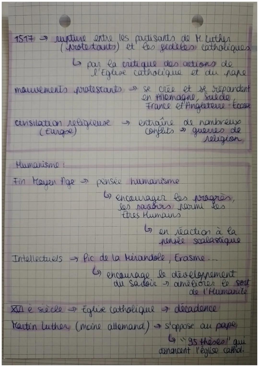 Renaissance, Humanismo
et réfoune religieuse Chap 4

Renaissance: Iin du XVe siècle - début du XVIe s.
Periode qui voit la cremise au goût
d