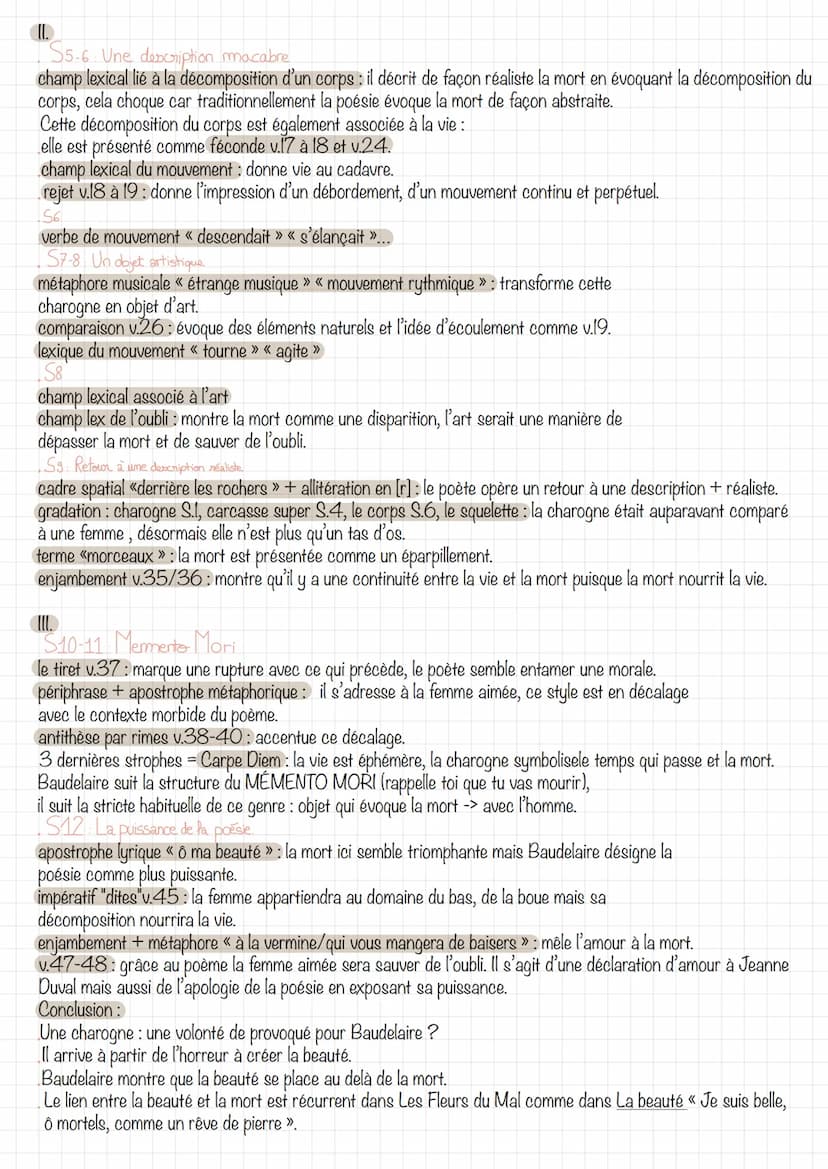 Une Charogne, Les fleurs du mal, Charles Baudelaire
Introduction:
Une charogne contribue fortement au succès des fleurs du mal.
À tel point 