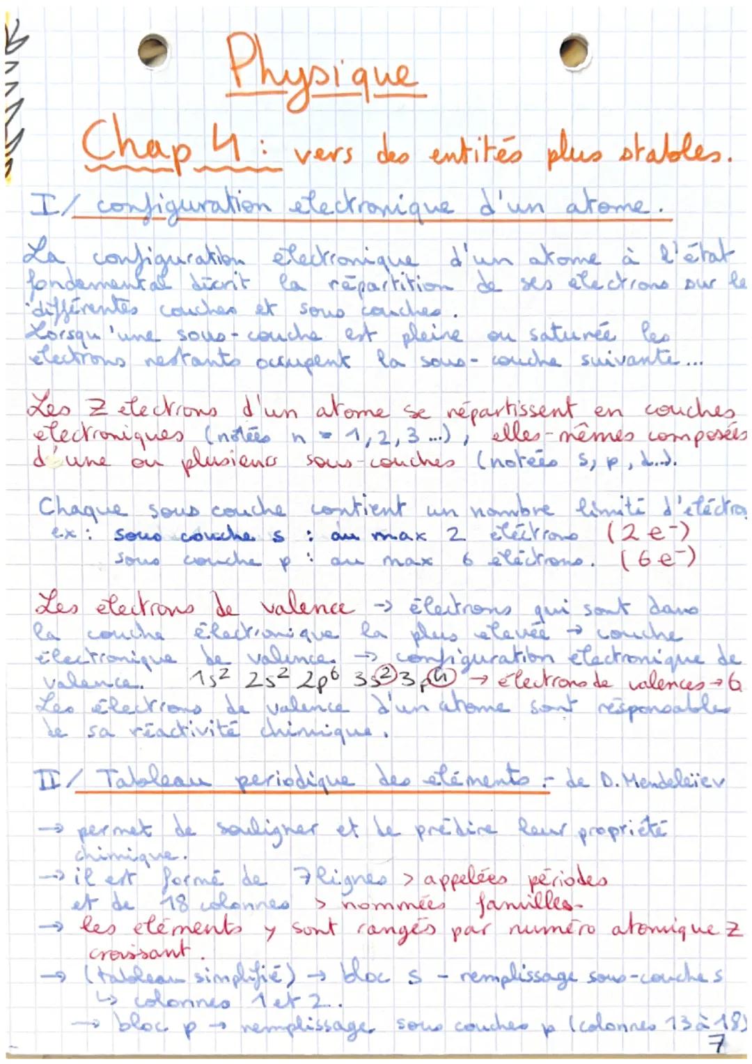 • VOC.
●
espèce chimique: un ensemble constitue d'entités
identiques. ex: molecules (H₂O) on atomes (0) ou ions
.
6
Physique
Chap 1: Corps p