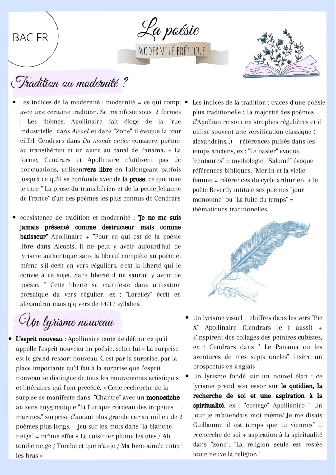 Sujet dissertation poésie corrigé, modernité en poésie, Apollinaire et Gargantua