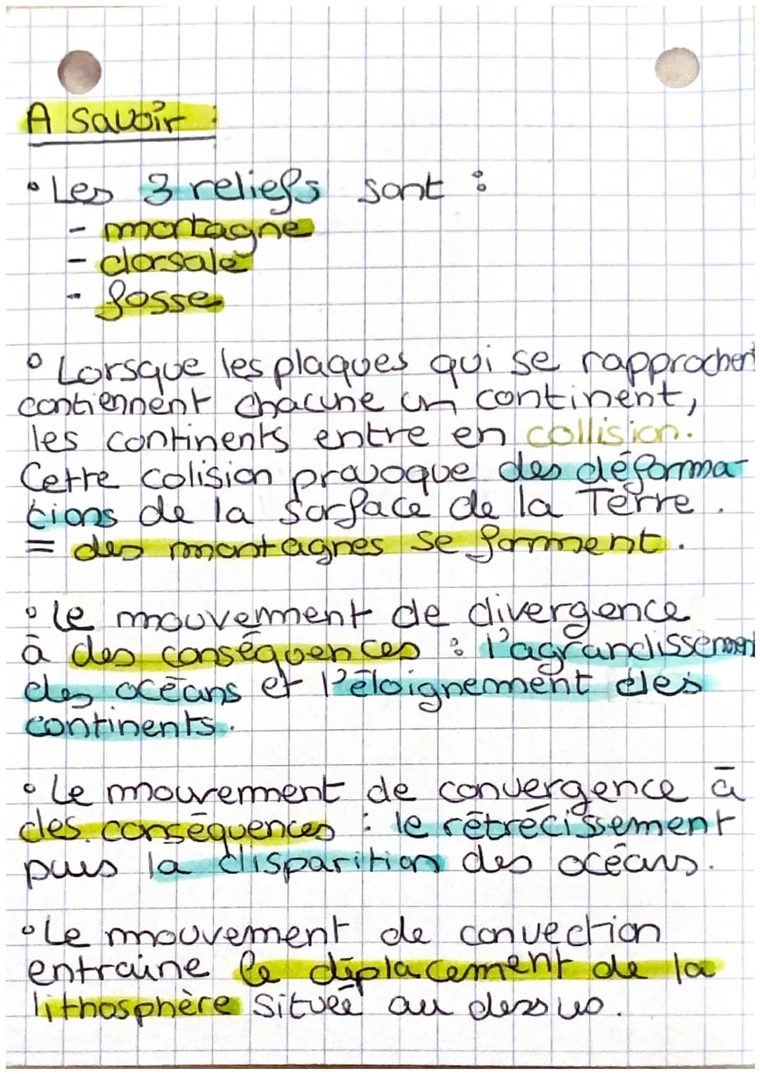 O
3
سمر
ه عيد
Chap II : Les mouvement des plaques
lithospherique.
Des
Collision : Les plaques qui se rapprochet
contiennent chacune un conti