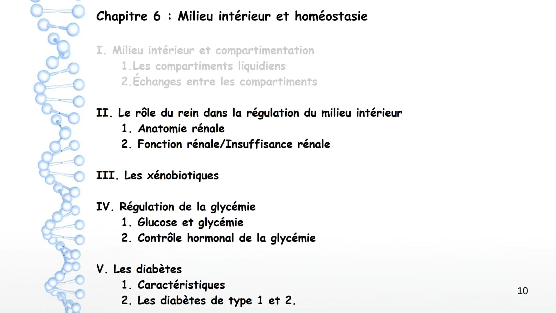 Chapitre 6 Milieu intérieur et homéostasie
:
1 Chapitre 6 Milieu intérieur et homéostasie
I. Milieu intérieur et compartimentation
1. Les co
