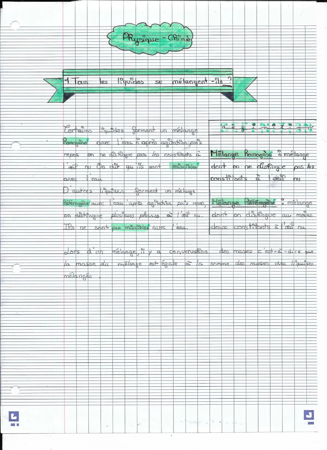 Les Mélanges 