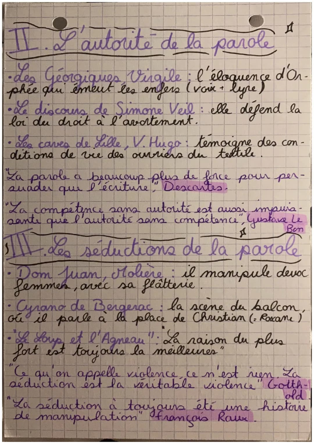 A les pouvoirs de
la parole
I. L'art de la parole
La Rhétorique c'est :
I'' art de manipuler
-I' art de bien parler
- l'art d'argumenter
1
1