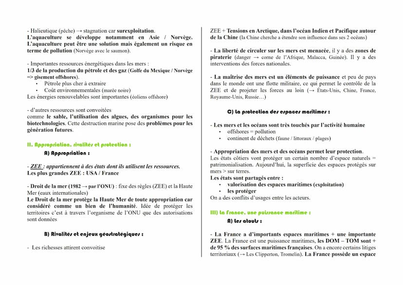 Chapitre I : Mers et océans au cœur de la
mondialisation
Les mers et les océans ont une place importante dans la
mondialisation.
Mondialisat